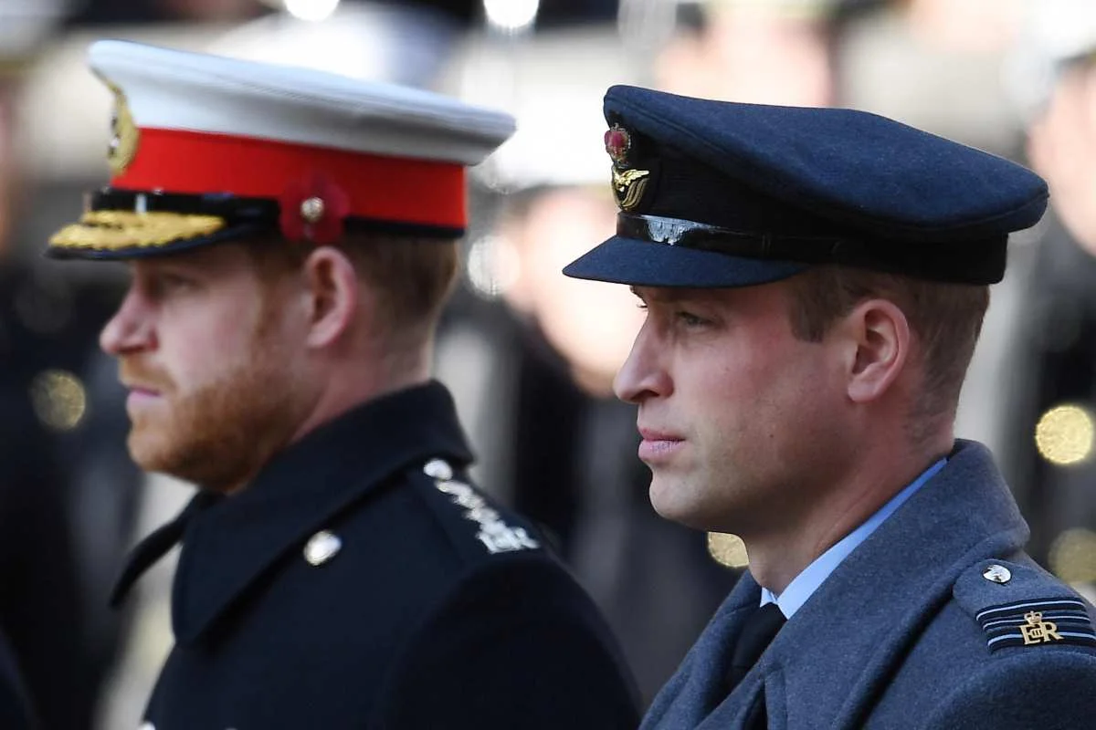 Harry e William funerale