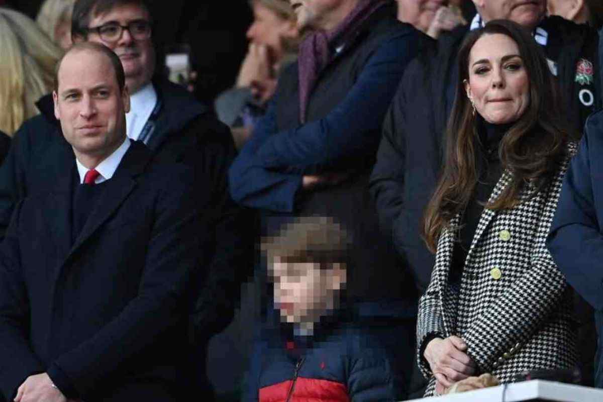 William, Kate e George studi