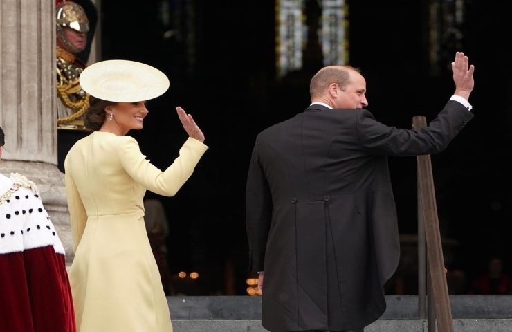 William, Kate e George studi